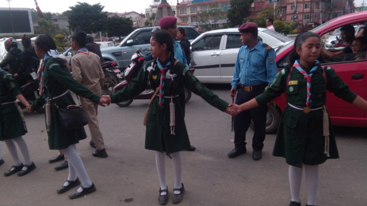 Nepal Scout (Bhoto Jatra) Photo