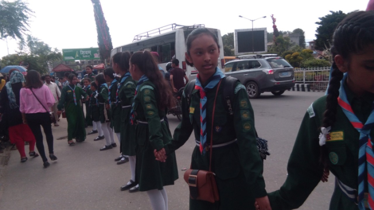 Nepal Scout (Bhoto Jatra) Photo