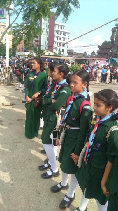 Nepal Scout (Bhoto Jatra) Photo