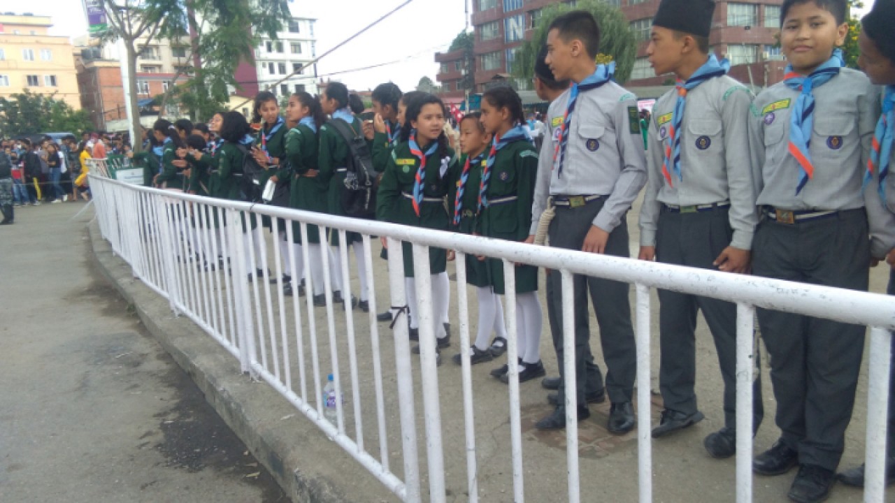 Nepal Scout (Bhoto Jatra) Photo