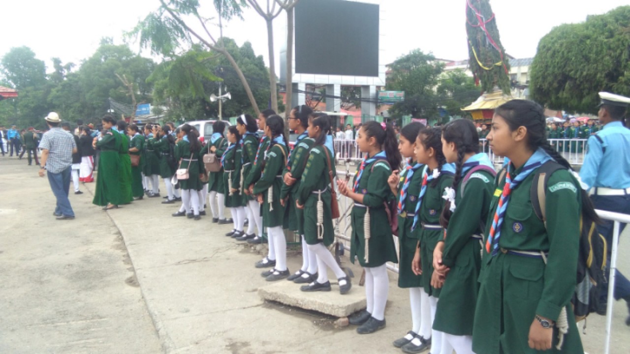 Nepal Scout (Bhoto Jatra) Photo